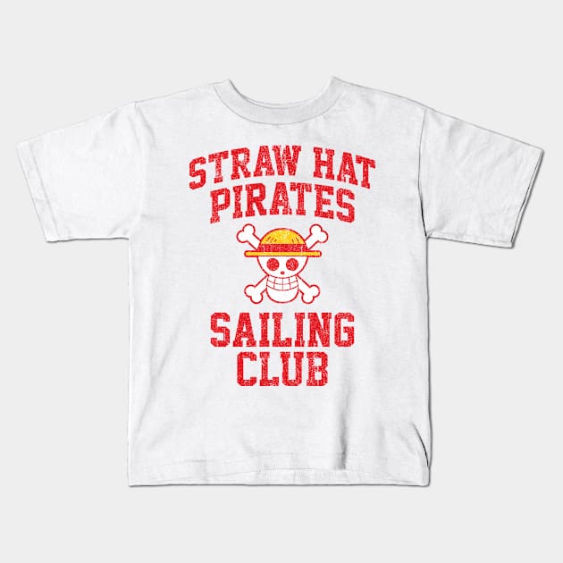 SHP Sailing Club (Variant) Kids T-Shirt by huckblade